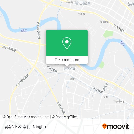 苏家小区-南门 map