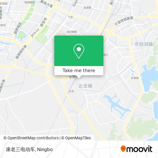 康老三电动车 map