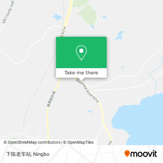 下陈老车站 map