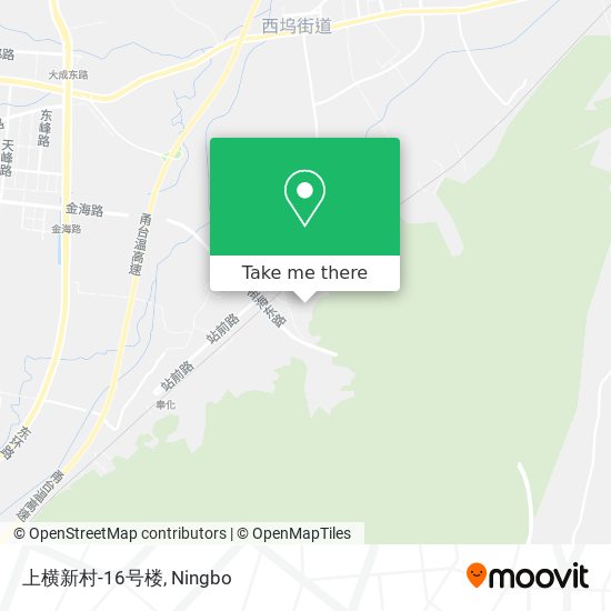 上横新村-16号楼 map