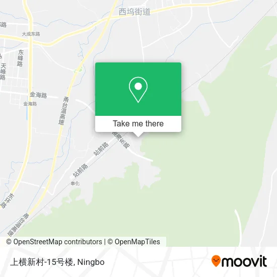 上横新村-15号楼 map