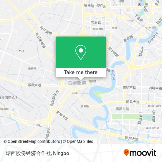 塘西股份经济合作社 map