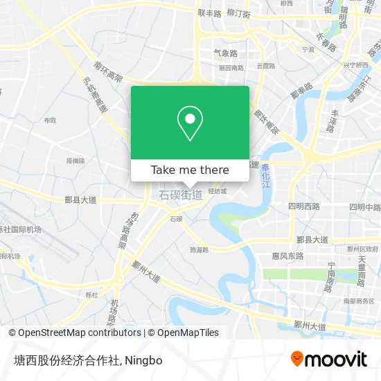 塘西股份经济合作社 map