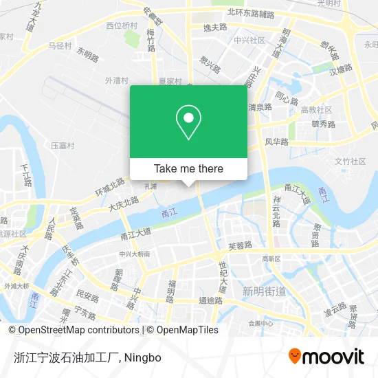 浙江宁波石油加工厂 map