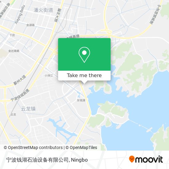 宁波钱湖石油设备有限公司 map