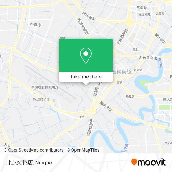 北京烤鸭店 map