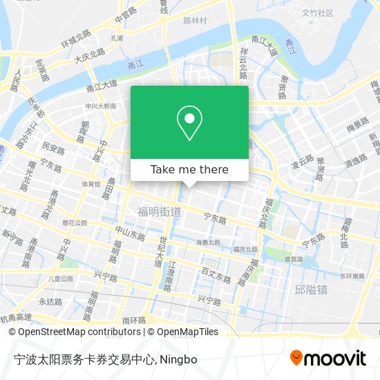 宁波太阳票务卡券交易中心 map