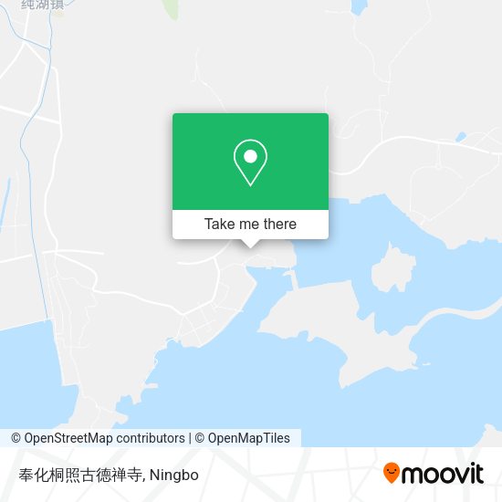 奉化桐照古德禅寺 map