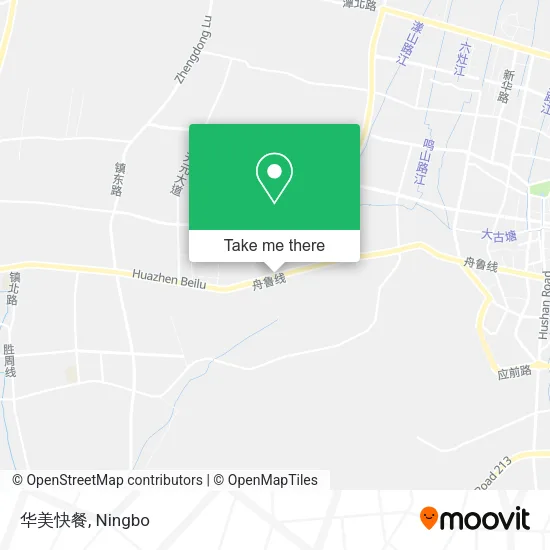 华美快餐 map
