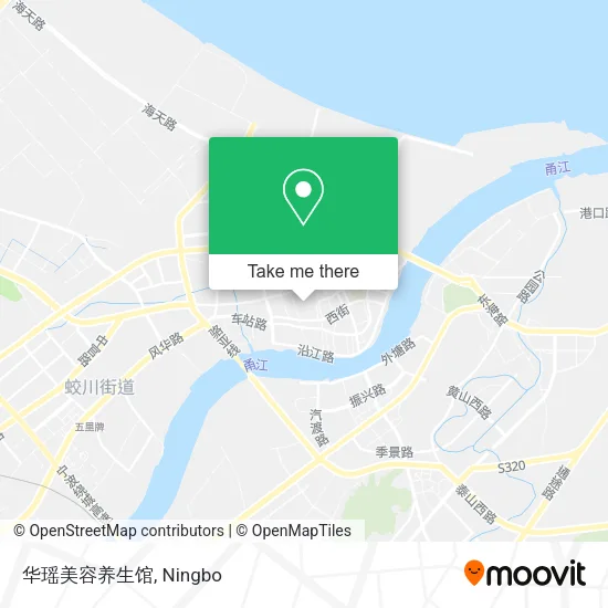 华瑶美容养生馆 map