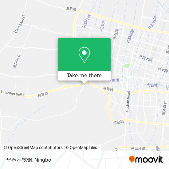 华春不锈钢 map