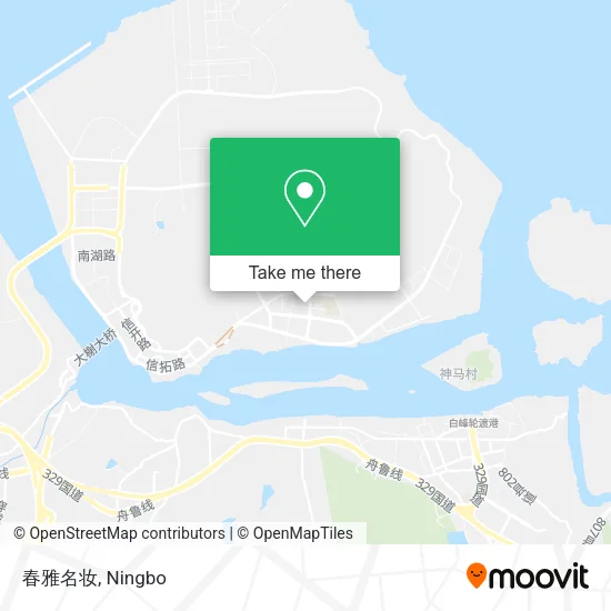 春雅名妆 map