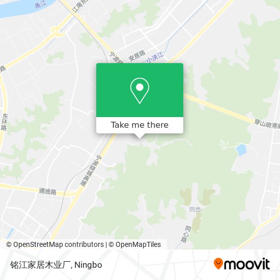 铭江家居木业厂 map