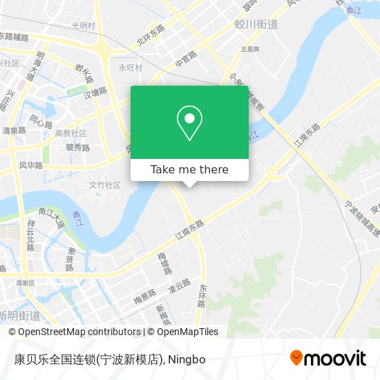 康贝乐全国连锁(宁波新模店) map