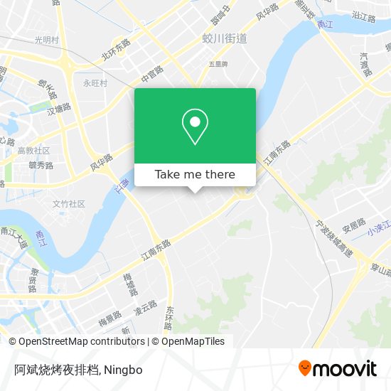 阿斌烧烤夜排档 map