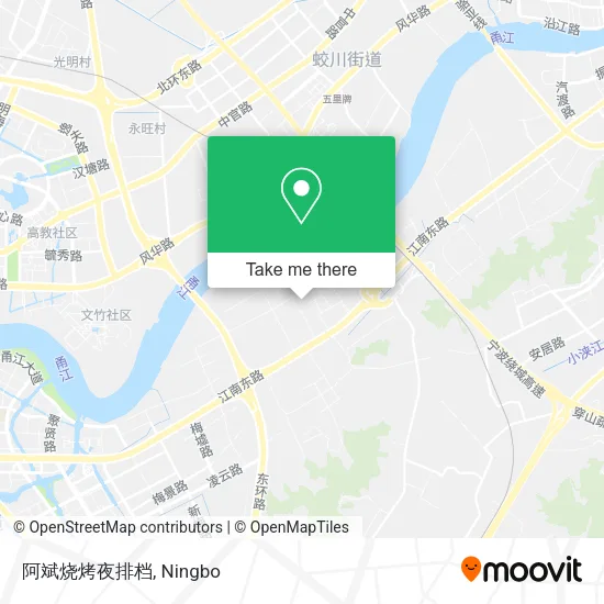 阿斌烧烤夜排档 map