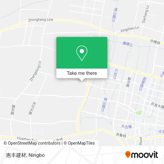惠丰建材 map