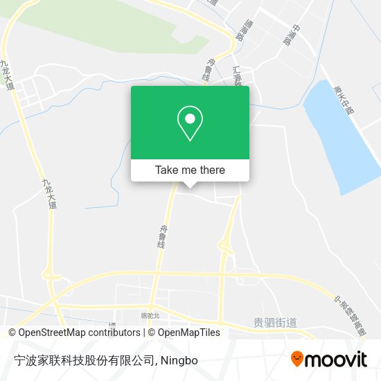 宁波家联科技股份有限公司 map