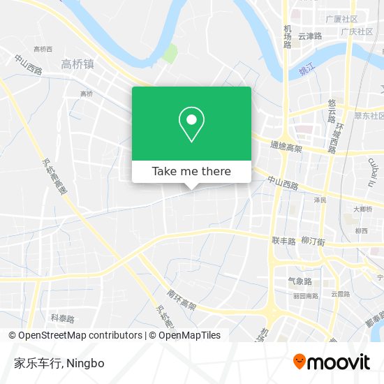 家乐车行 map