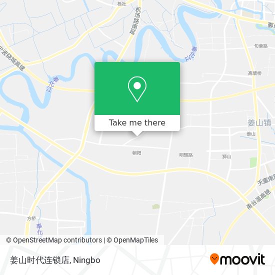 姜山时代连锁店 map