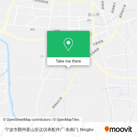 宁波市鄞州姜山安达仪表配件厂-东南门 map
