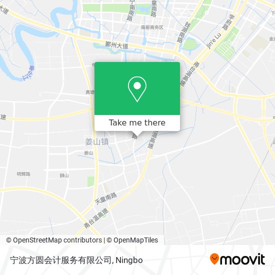 宁波方圆会计服务有限公司 map