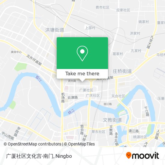 广厦社区文化宫-南门 map