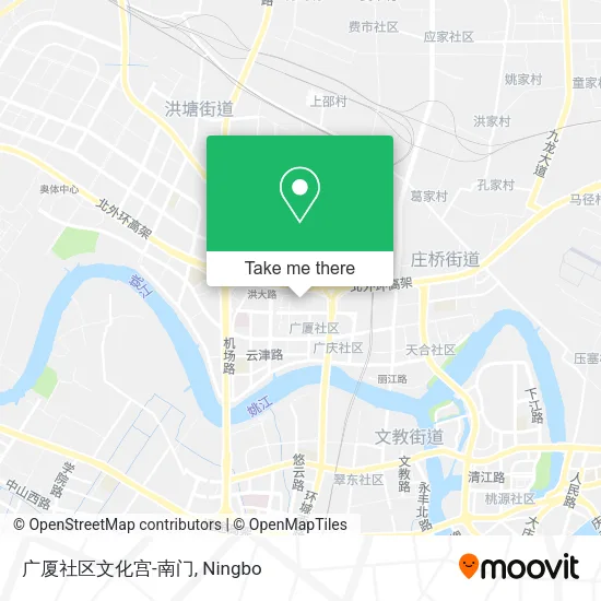 广厦社区文化宫-南门 map