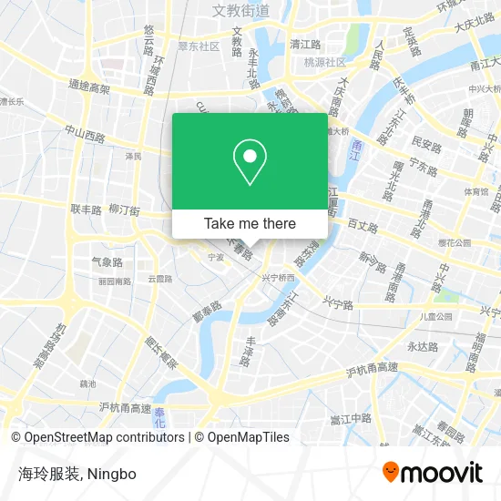 海玲服装 map