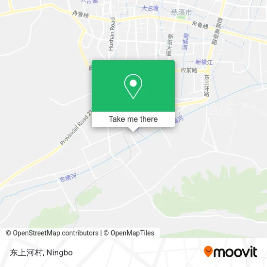 东上河村 map