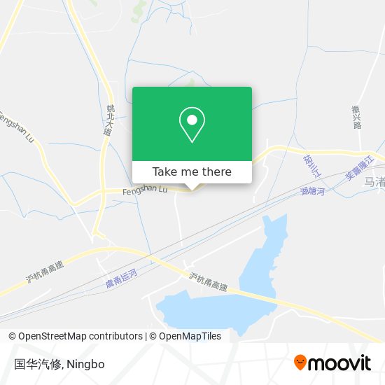 国华汽修 map