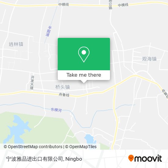 宁波雅品进出口有限公司 map