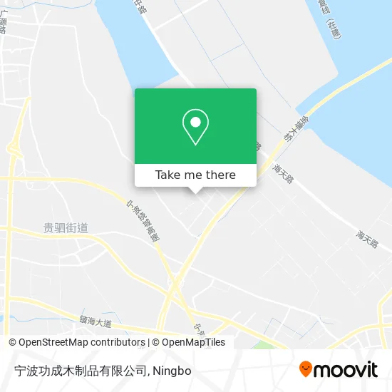宁波功成木制品有限公司 map