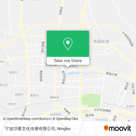 宁波功量文化传播有限公司 map