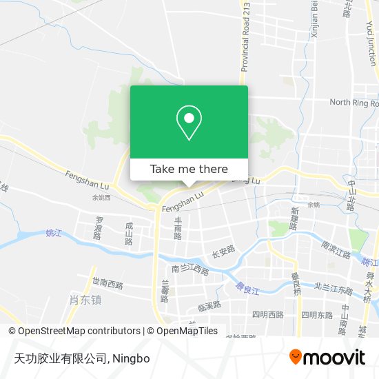天功胶业有限公司 map