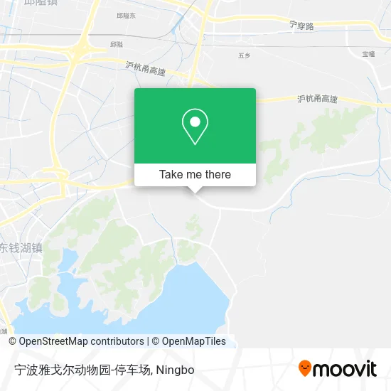 宁波雅戈尔动物园-停车场 map