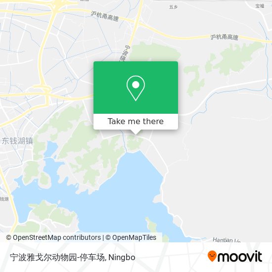 宁波雅戈尔动物园-停车场 map