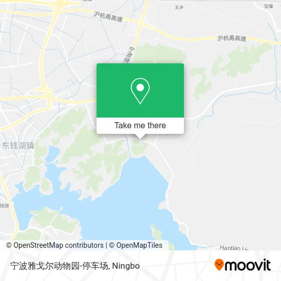 宁波雅戈尔动物园-停车场 map