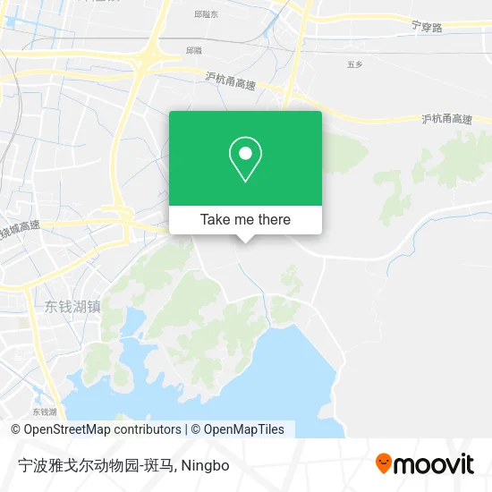 宁波雅戈尔动物园-斑马 map
