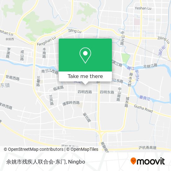 余姚市残疾人联合会-东门 map