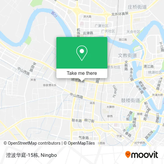 澄波华庭-15栋 map