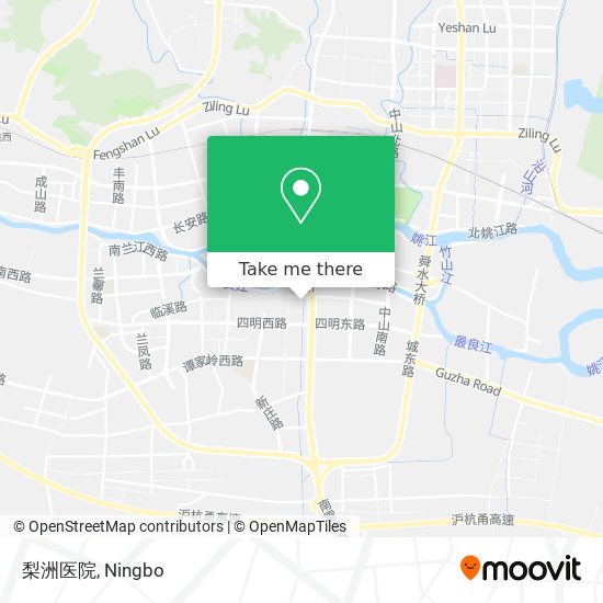 梨洲医院 map