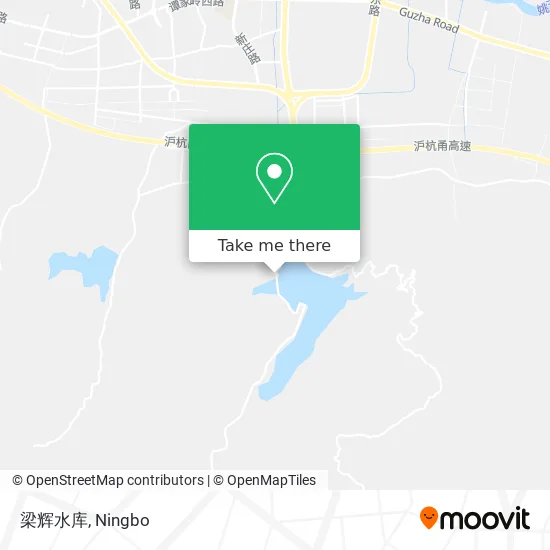 梁辉水库 map