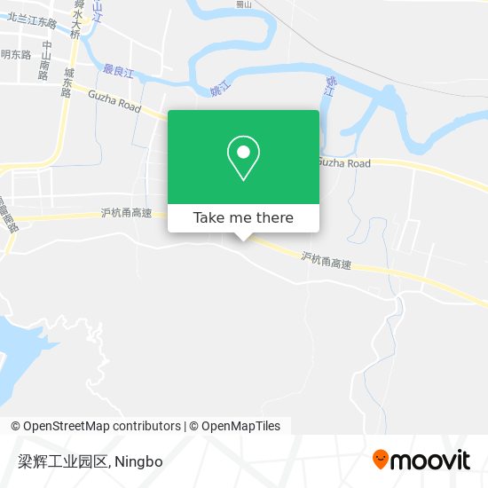 梁辉工业园区 map