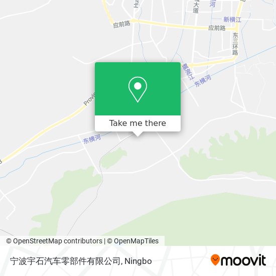 宁波宇石汽车零部件有限公司 map
