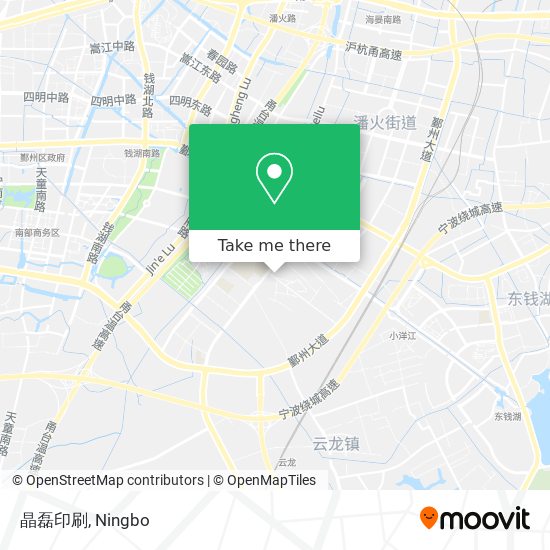晶磊印刷 map