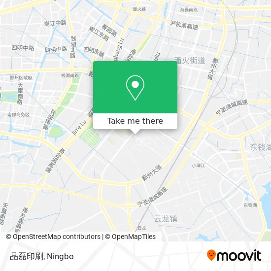 晶磊印刷 map