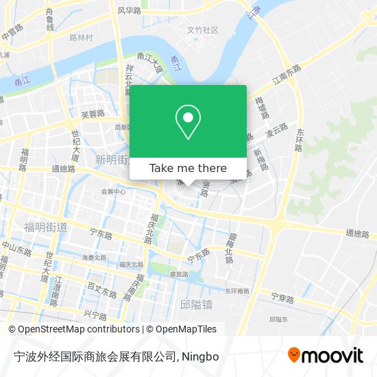 宁波外经国际商旅会展有限公司 map