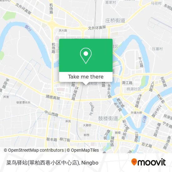 菜鸟驿站(翠柏西巷小区中心店) map