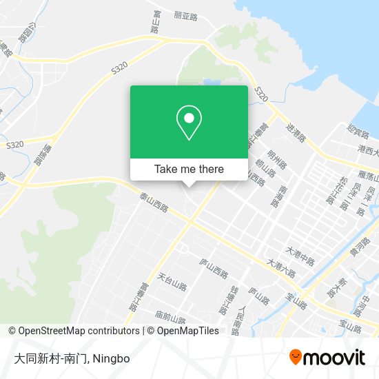 大同新村-南门 map